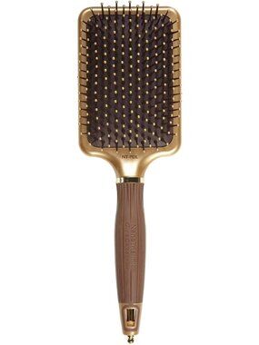 Ceramic Ion Nano Thermic Hair Brush for Smooth, Frizz-Free Styling